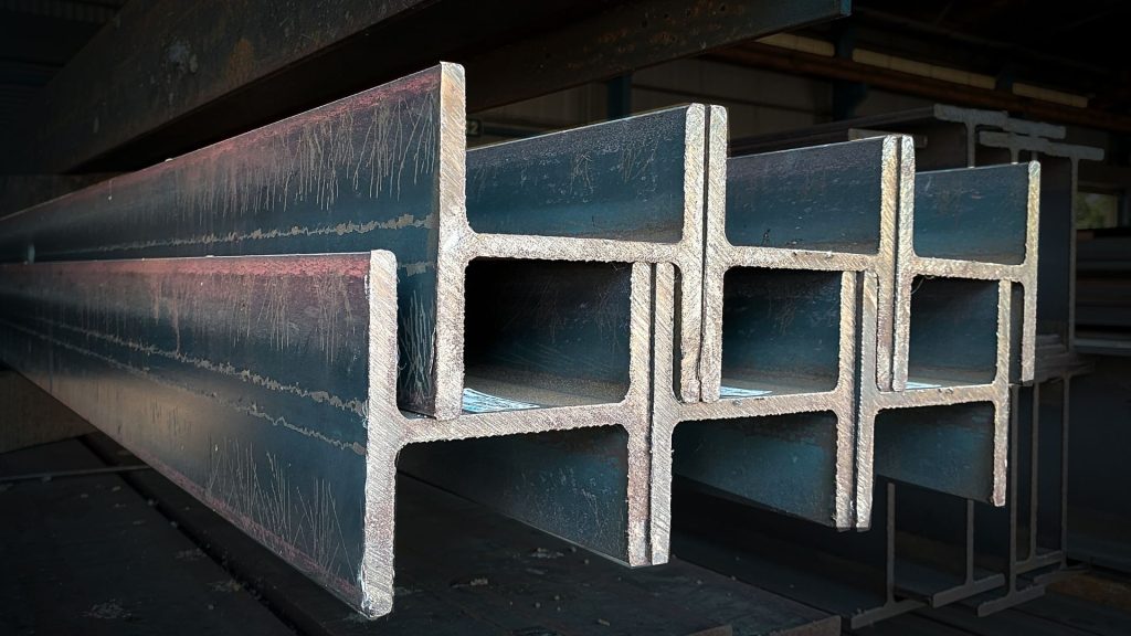 h-pile beams strengthen