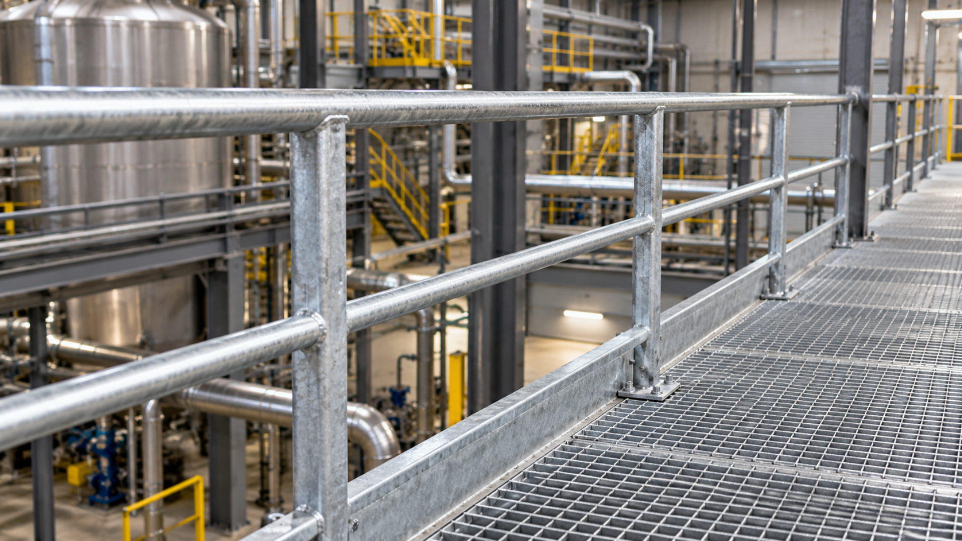industrial handrail safety manufacturing